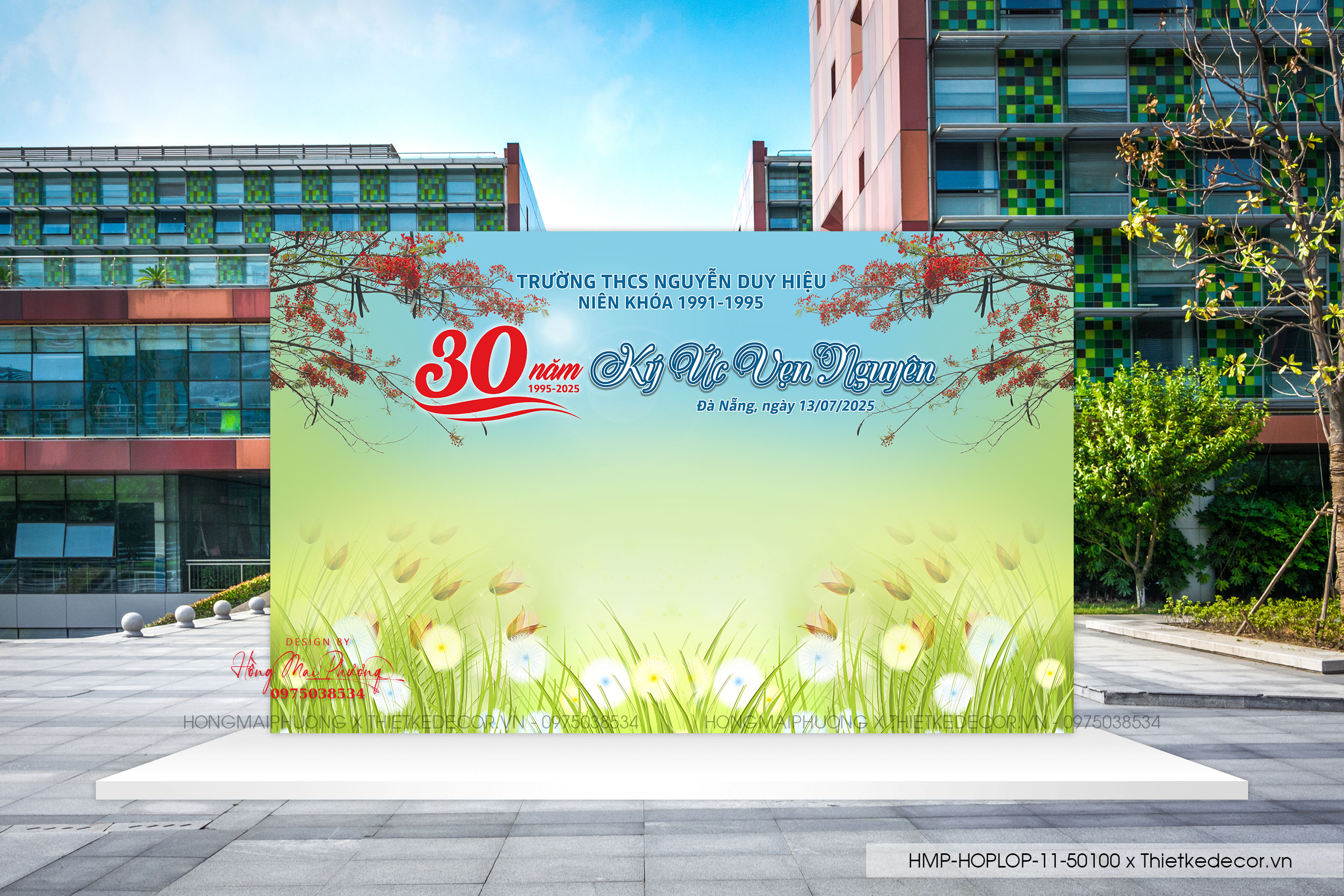 File thiết kế trang trí background Họp lớp Họp khóa, kỷ niệm ngày về trường